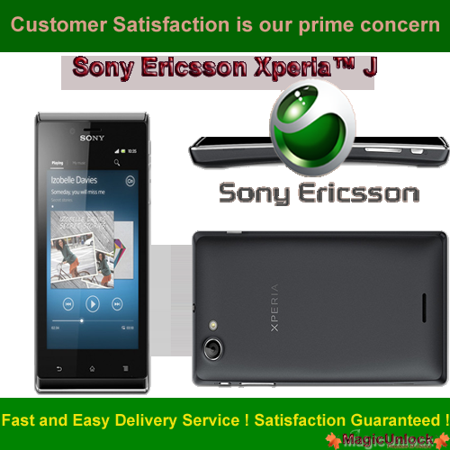 Sony Ericsson J10i2 Unlock Code Free